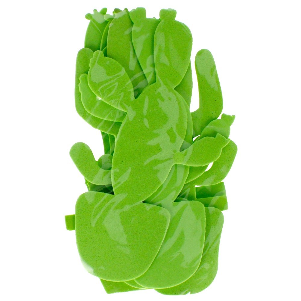 DECORATIVE ORNAMENTS FOAM CACTUS CRAFT WITH FUN 426037